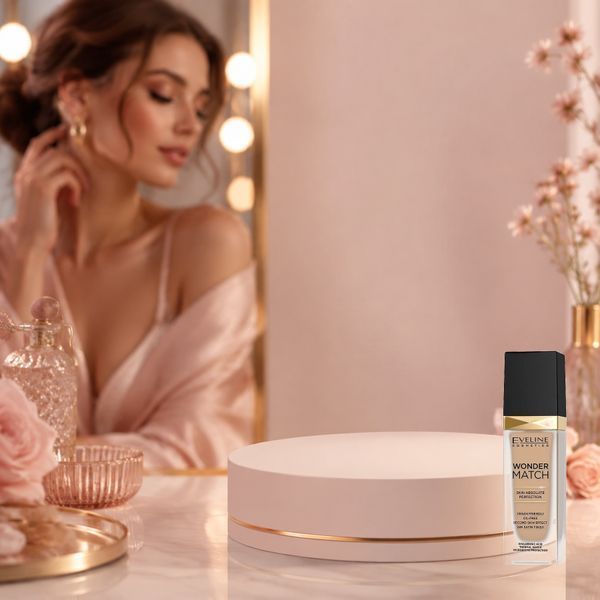 Fond de ten Eveline Wonder Match 15 Natural, 30 ml