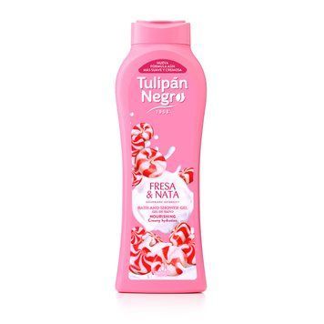 Gel de duș Strawberry Cream Tulipan Negro 650 ml