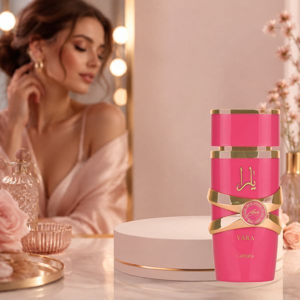 Lattafa Yara Candy Eau de Parfum pentru femei, 100 ml