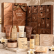 Set Cadou Sence Vanilla Charm &ndash; 11 Produse pentru Corp, Păr și Relaxare, Roz auriu, Vanilla Charm