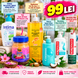 Pachet &Icirc;ngrijire și Igienă 6 Produse &ndash; Intima, Byphasse, Borotalco, Sence &ndash; 99 Lei