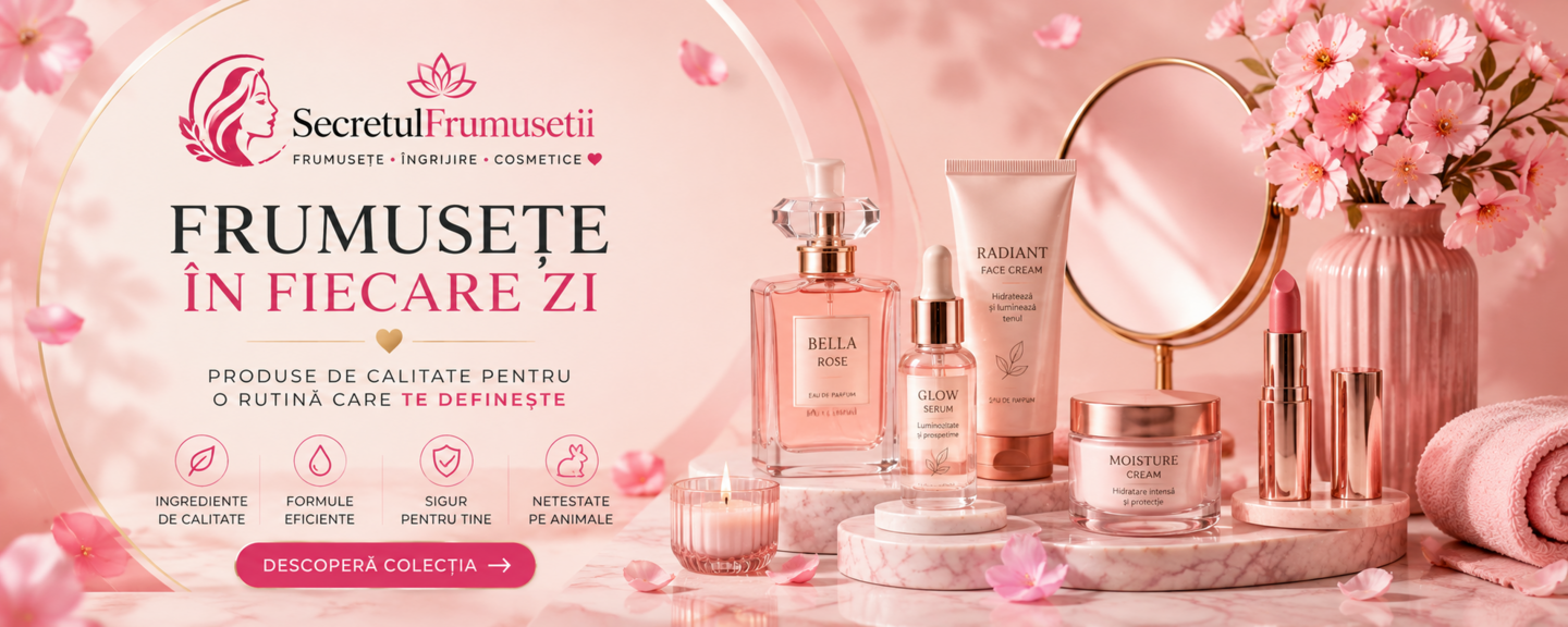 Cosmetice, parfumuri și produse de îngrijire – Secretul Frumuseții