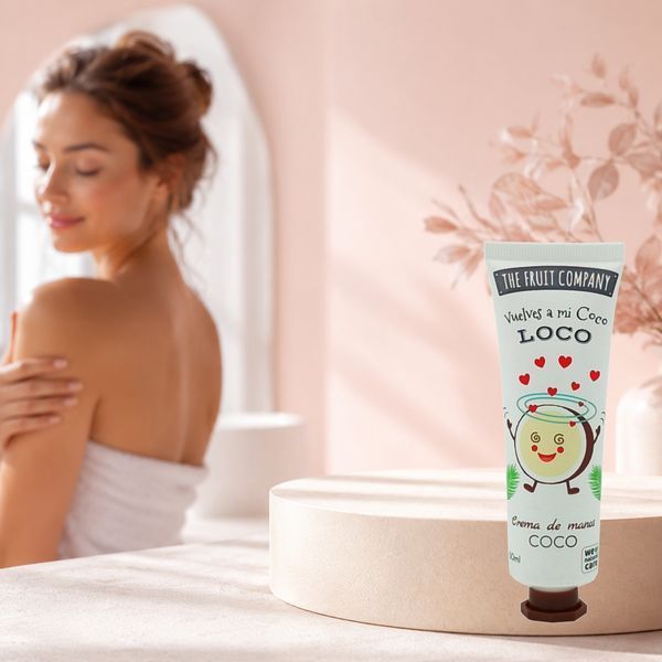 Crema pentru Maini, The Fruit Company, 50 ml Coco