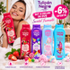 Set 4 Geluri de Duș Tulip&aacute;n Negro, 4&times;650 ml &ndash; Arome Dulci, Multicolor, Roșu, mov, roz și albastru