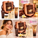Set Cadou Sence Vanilla Charm Deluxe Indulgence &ndash; 5 Produse, Auriu-roze, Vanilla Charm